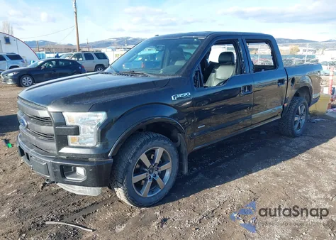 2015 Ford F-150 Lariat z USA, uszkodzony, nr VIN 1FTEW1EGXFFC39383